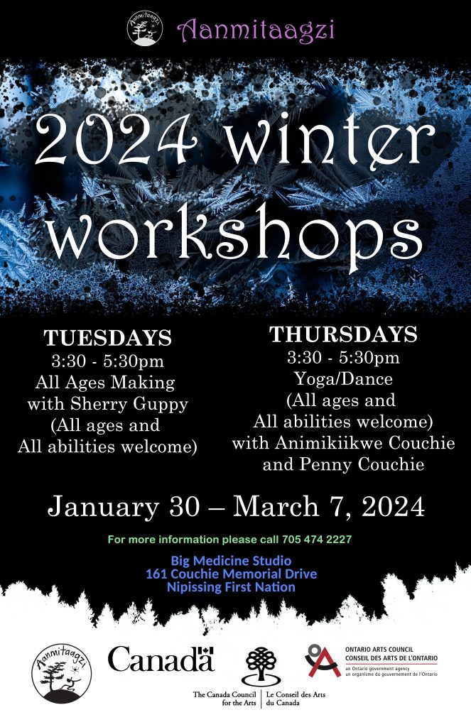Poster for the 2024 Winter Workshop series.